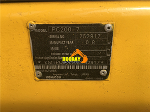 รถขุดตีนตะขาบไฮดรอลิก KOMATSU รุ่น PC200-8 PC200-7 มือสองของแท้จากญี่ปุ่น ราคาถูก - Product Image 4