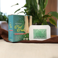 Patchs pour les pieds, essence d'herbes traditionnelles, détoxifier et éliminer l'humidité, patch pour les pieds deux-en-un, CE