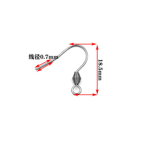 Ganchos de resorte chapados en oro de acero inoxidable de 10 mm x 16 mm para la fabricación de pendientes, accesorios de joyería unisex - Product Image 4