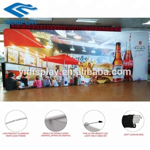 Yidisplay 20FT ชุดคลื่นชุดตรงความตึงเครียดผ้าระเหิดอุปกรณ์งาน<span class=keywords><strong>แสดง</strong></span>สินค้าปลอกหมอนการค้า - Product Image 3