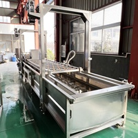 ANXU Automatische 380V 15KW Friteuse Warmtewisselaar voor Groenten, Fruit en Snoepverwerkingsmachine (Hoge capaciteit: 100-300 sets/jaar)