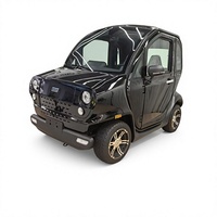 Nouvelle berline électrique compacte à cabine fermée, 4 roues, batterie lithium unique, en métal léger, pour trajets quotidiens urbains à basse vitesse et sécurisés