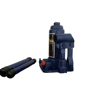 Blue Stubby Hydraulic Bottle Jack 2 Tons Manual Steel Hot Sale