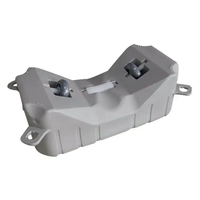 Ponton flottant modulaire en plastique pour jet-ski avec cubes à roulettes et treuil