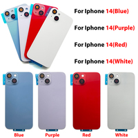 Coque arrière en verre avec aimant et objectif d'appareil photo pour iPhone 14 15 16 17 Pro Max – Pièces de rechange complètes pour réparation du boîtier arrière (vente en gros)