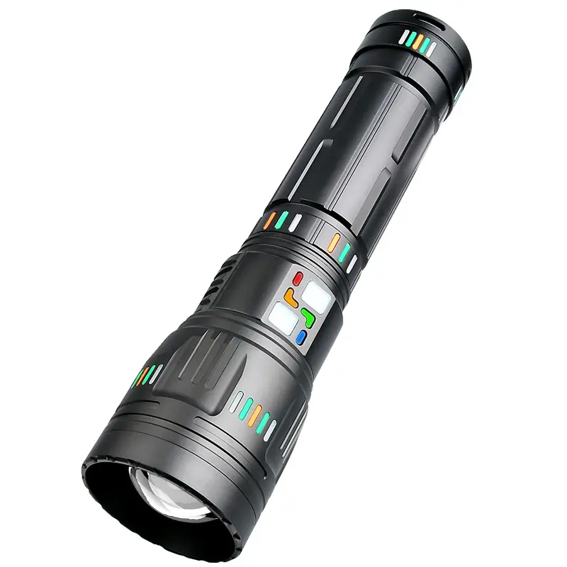 2024 Venda Quente 30W 3000Lm IPX5 G600 M8 laser flash luz de longa distância 10000mAH recarregável LED tocha para caçadores