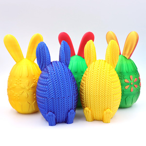 Easter Bunny Egg Toy 3D Printed PLA Plastic Cute <b>Blind</b> Box For Kids Youth Unisex 4-6Y In Stock Wholesale - Product Image 1