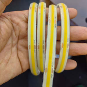 Bande <span class=keywords><strong>LED</strong></span> COB flexible, haute densité, lumière uniforme, 10W/m, bande <span class=keywords><strong>LED</strong></span> 296 <span class=keywords><strong>LED</strong></span>, 110V <span class=keywords><strong>220V</strong></span>, largeur 8mm, <span class=keywords><strong>ruban</strong></span> <span class=keywords><strong>LED</strong></span> pour décoration intérieure de chambre à coucher - Product Image 1