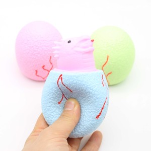 Sensory Fidget <b>Egg</b> Squeeze Pop Out Unicorn Spaceman Squirrel Cup Dinosaur <b>Egg</b> Squeeze <b>Toys</b> for Kids - Product Image 1