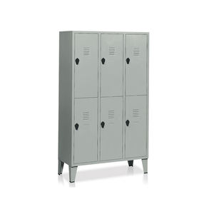 Vestuario Tecnotelai de 6 compartimentos 1020x500x1800mm con pies - Product Image 1