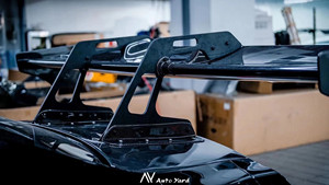 Aileron en fibre de carbone pour Nissan GTR, aileron en fibre de carbone de style LB amélioré pour GTR - Product Image 2