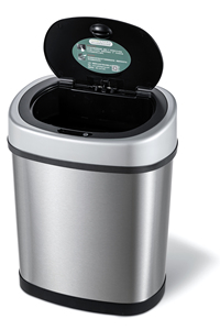 Poubelle intelligente de haute technologie, poubelle domestique, <span class=keywords><strong>recyclage</strong></span> en <span class=keywords><strong>acier</strong></span> inoxydable 12l - Product Image 3