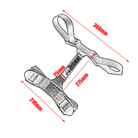 Kaiyue 525X modifié trois boîtes en alliage d'aluminium boîte latérale boîte arrière sangle de reliure 38L + 38L capacité pour rénovation/mise à niveau motos