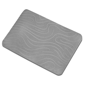 FIGOO [<span class=keywords><strong>Tapis</strong></span> <span class=keywords><strong>de</strong></span> <span class=keywords><strong>bain</strong></span> ultra absorbant] <span class=keywords><strong>Tapis</strong></span> <span class=keywords><strong>de</strong></span> sol en diatomite minérale naturelle durable - Product Image 6