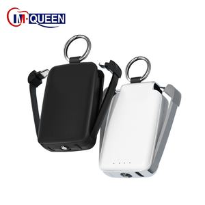 Cargador Portátil con Logotipo Personalizado, 2000mah 4000mah, Mini Power Bank con Cable, Batería Externa, Llavero con Banco de Energía para Teléfono y Reloj - Product Image 1