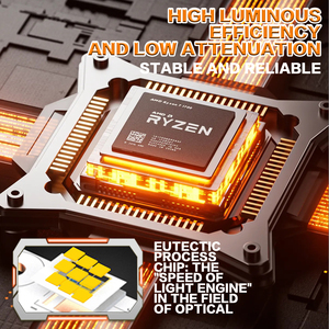Lente de Proyector Bi-LED Personalizada, Faro LED de Alta Potencia de 65W, Proyector Bi-LED de 2.5 Pulgadas, Impermeable - Product Image 3