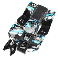 Kit complet de carénage et de garde-boue en plastique pour mini quad ATV 49cc, pièces de rechange pour buggy électrique pour jeunes, ajustement parfait