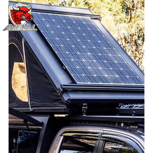 Auvent de voiture Ambull Factory Camper 4x4 4wd, tente de toit rigide pour 3-4 personnes avec panneau solaire pour toit de voiture - Product Image 5