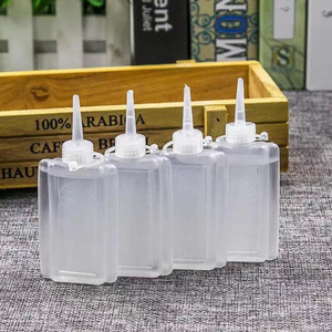 Sewing Machine Gear Oil Square <b>Bottle</b> Screw Cap Industrial Grade Lubrication Rust Prevention - Product Image 1