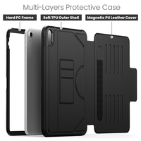 Großhandel Coque Business Leder Tablet-Hülle für iPad Air 6/7 13 Zoll 12.9Pro 2025/2026 Mit Kartenhalter Ständer Stiftschlitz