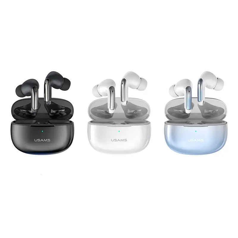 USAMS Neues Design Headset ENC Geräuschunterdrückung Gaming-Kopfhörer Bluetooth 5.3 Sport Tws Ohrhörer kabellose Ohrhörer