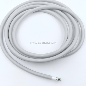Câble en silicone avec connecteur de poignée d'alimentation résistant aux hautes températures Câbles de faisceau de câblage en cuivre allié Câble revêtu - Product Image 1