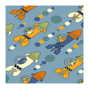 Modern Eco-friendly Cute Customized Cut Pile Kids Rugs Children's Rugs And Carpets