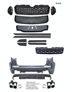 Car Auto Bodykit Facelift Accessoires Grille avant Pare-chocs arrière pour Land Rover DISCOVERY SPORT 2019 SVR REAR BODY <span class=keywords><strong>KIT</strong></span> UPGRADE - Product Image 1