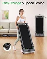 Tapis roulant pliable à inclinaison automatique de 13 % pour petits espaces, stock US