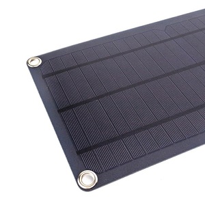 Panneau solaire monocristallin Masuyoshi Mitsu 10W 12V, chargeur flexible double USB 360x180mm - Product Image 3