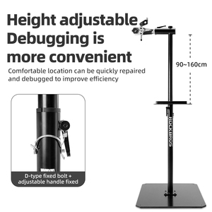 Cavalletto Pieghevole Portatile ROCKBROS per Parcheggio e Manutenzione Bici Supporto <span class=keywords><strong>da</strong></span> Parete in Lega di Alluminio Regolabile per Bicicletta - Product Image 5