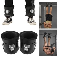 Botas de Inversión/Gravedad Portátiles Negras Ecológicas Ajustables con Marco de Acero Sólido para Entrenamiento de Fuerza y Fitness, Capacidad de 300 kg