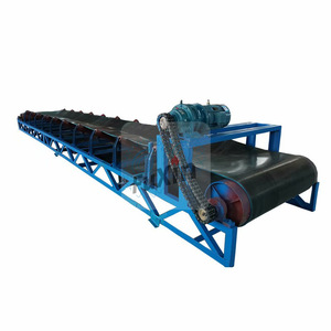 Cinta Transportadora de 800 mm de Goma con Velocidad Ajustable de 5.5 Kw para Planta de Fabricación, Duradera - Product Image 1