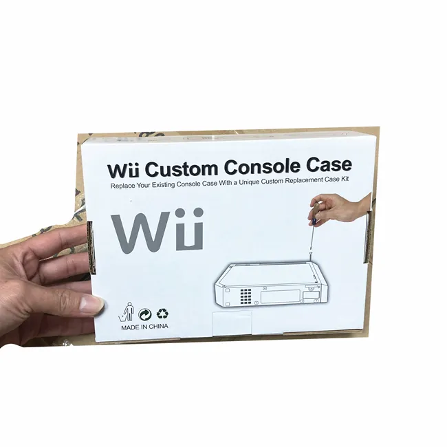 Casing konsol Game WII Kit penutup kualitas tinggi aksesori cangkang pengganti konsol Game WII