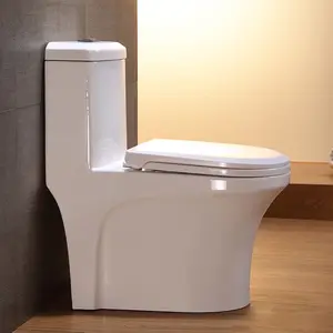 유럽 표준 Wc 물 절약 세라믹 도매 욕실 화장실 위생 도자기 두 조각 화장실