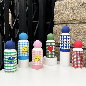 Nuovo 304 creativo in acciaio inox 350ml Thermos portatile sport all'aria aperta tazza d'acqua per gli studenti <span class=keywords><strong>bambini</strong></span> - Product Image 6