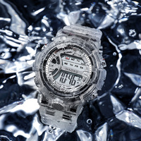 Montres pour étudiantes, édition coréenne, simples, étanches, lumineuses, numériques, sportives, tendance, en silicone, pour les élèves du collège