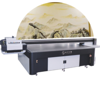 Mesin Cetak Digital Format Besar CF3220 Asli 3D UV Direct LED Flatbed untuk Kaca, Dinding Tirai/Mural/Keramik, dan Furnitur