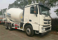 Camion malaxeur à béton 14 m³ à haute efficacité de production avec moteur, boîte de vitesses, roulement et norme d'émission Euro à vendre
