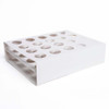 Custom Sized Logo Printed 115mm 120mm Glass Test Tube Holder Paper Display Box