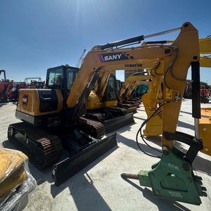 Mini Excavadora Hidráulica de 6 Toneladas Usada, Excavadora de Orugas, Estructura Duradera, Bajo Consumo de Combustible, Lista para Trabajar, Envío Global - Product Image 2