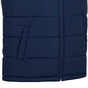 Best-seller OEM Gilet bouffant d'hiver personnalisé pour hommes Gilet sans manches décontracté léger de couleur unie pour adultes - Product Image 6