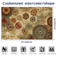 Tapis tufté en polyester tapis pour enfants tapis en soie tissée bambou tapis personnalisés en laine et soie faits à la main