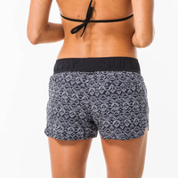 Shorts de plage pour femmes en polyester recyclé et élasthanne, extensibles dans les quatre sens, pour les surfistes de tous niveaux, sports nautiques