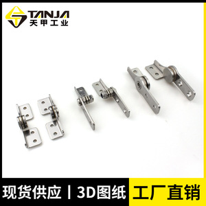 Bisagra de Acero Inoxidable con Torque Ajustable de 180 Grados, con Función de Apertura Superior y Parada Libre para Puertas y Ventanas - Product Image 5