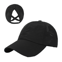 Casquette de baseball sportive à séchage rapide des fabricants en gros Casquette de pêche à écran solaire respirante pour les loisirs d'été en plein air