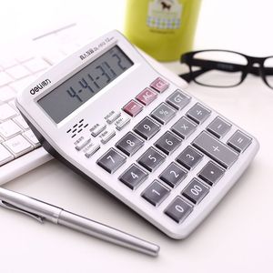 Deli 1512 Voice Calculator 12 Digits Office Financial Calculator With Battery Included - Product Image 3