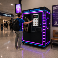 Máquina Expendedora Multifuncional JFP de 28L de Gran Capacidad para Bebidas Frías y Calientes, como Batidos de Proteínas y Café, para Gimnasios, Hoteles, Oficinas y Campus