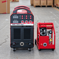 Nouvelle machine à souder MIG MMA portable NBC-350 350A à faible éclaboussure, protégée par un gaz, pour la fabrication de tôles d'acier, kit de câble de 5 m, 1 an de garantie