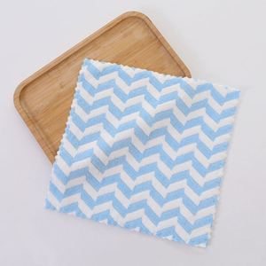 Serviette de cuisine carrée promotionnelle en polaire corail haute densité, imprimée sur mesure, séchage rapide, en microfibre tissée absorbante pour le nettoyage des mains - Product Image 5